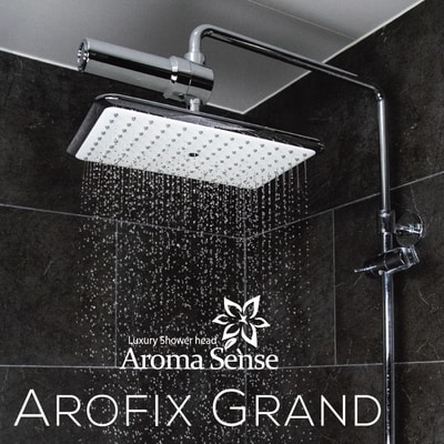 Arofix Grand rain shower with aromas and filters.