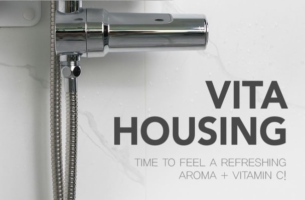 With Aroma Sense Vita housing, you can get the benefits of Aromatherapy in your existing shower.