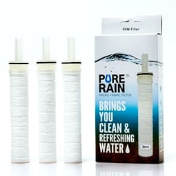 Pure Rain filters 3 pcs for Aroma Sense shower. Replaces Aroma.