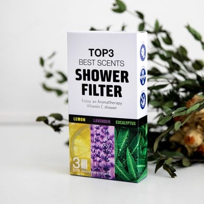 TOP3 aromagel filters worldwide for Your Aroma Sense shower to treat dry skin and bring you happiness