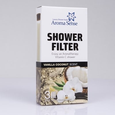 Vanilla Coconut Vitamin C aromas for Aroma Sense high pressure shower head