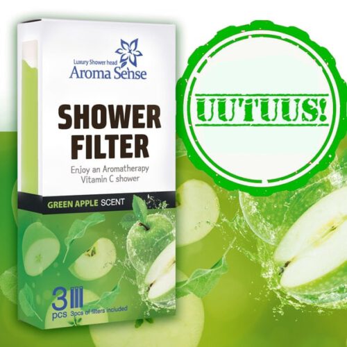 Green apple novelty aroma gel cartridge aroma sense shower