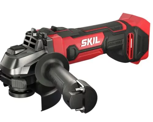 The SKIL 3921 is a powerful cordless angle grinder with 125 mm grinding wheels. This tool is an ideal choice for comfortable and precisely controlled grinding and cutting.