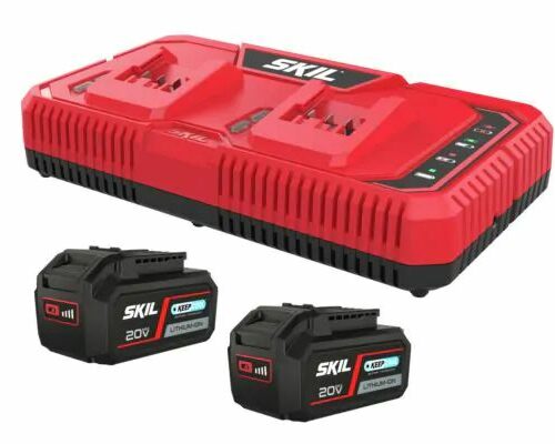 SKIL 3115 BA batteries and double charger