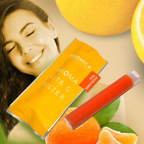 Mandarin Tea aromi Aromica ja Aroma Sense suihkuun, Energisoiva kukkaistuoksu, jossa pirskahdus appelsiinin tuoksua.