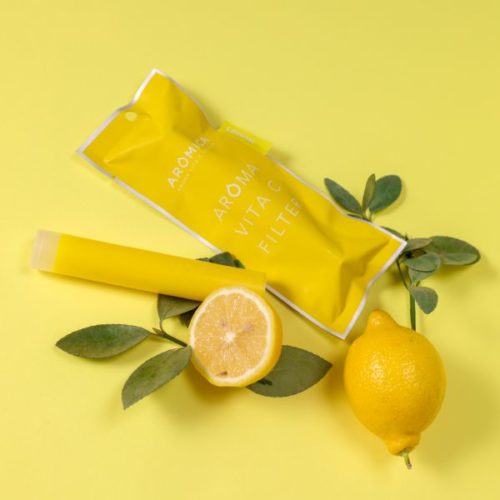 The lemon aroma has a clean, fresh and sunny scent. Lemon aroma Aromica and Aroma Sense for shower.
