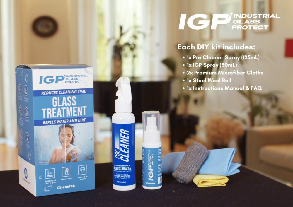 IGP glass protection spray for shower and sauna glass protection