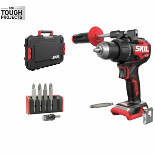 SKIL 3080 AND XP BRUSHLESS CORDLESS DRILL WITH PORTFOLIO